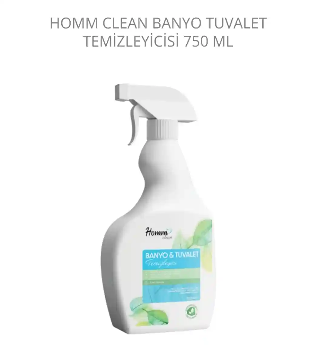 Homm clean banyo ve tuvalet temizleyici 750 ml