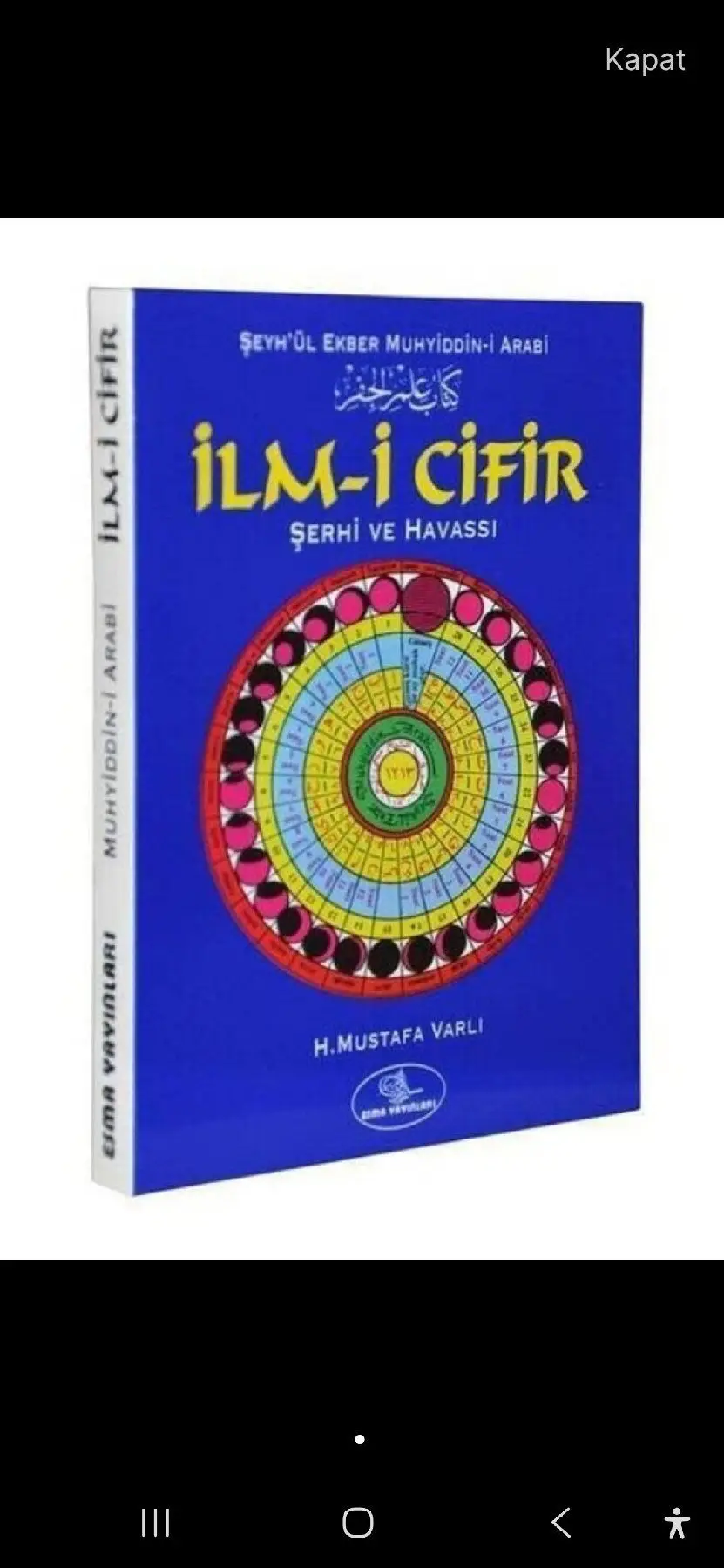 İlm-i cifr: şerhi ve havassi