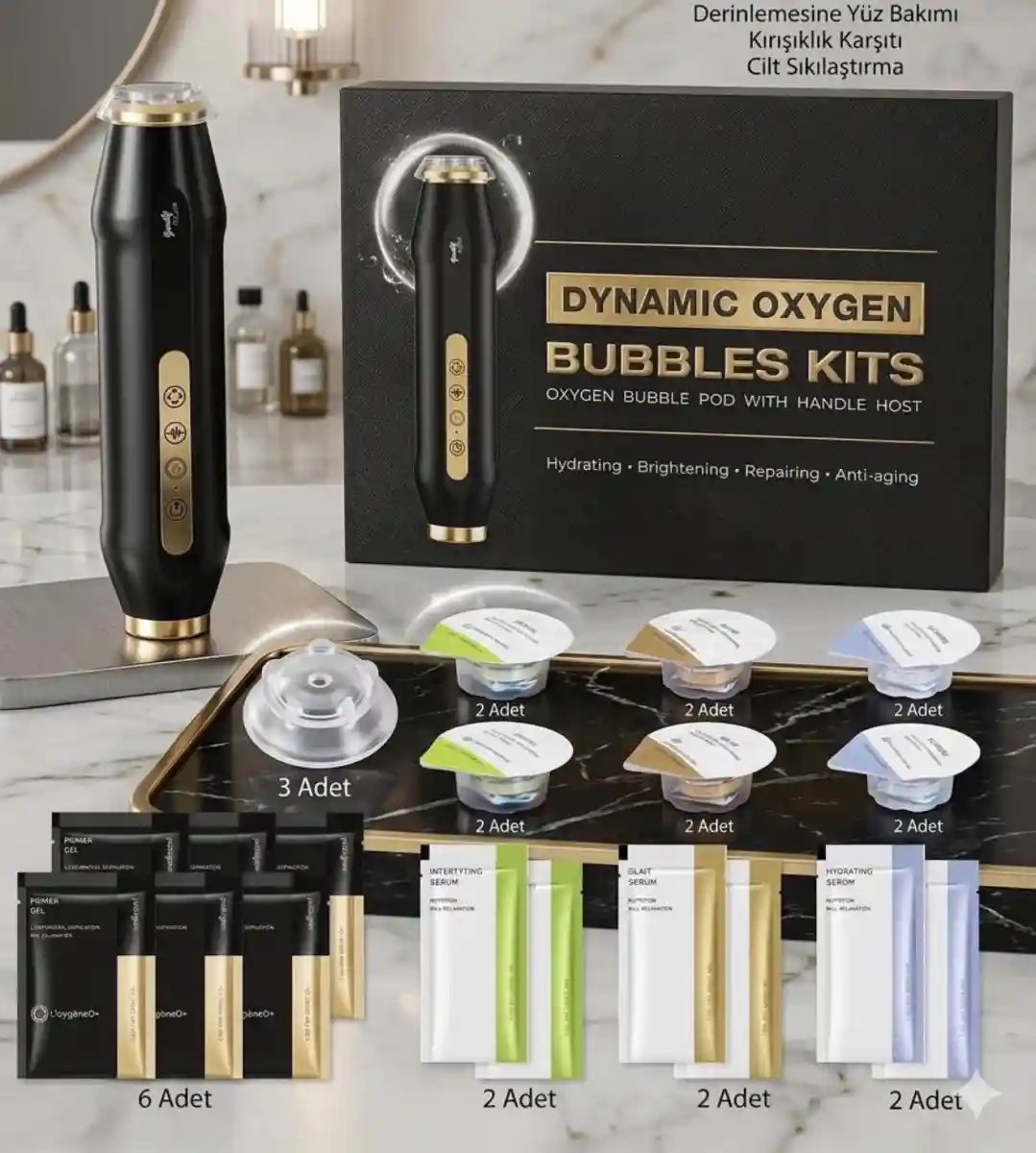 Bubbles kit profesyonel cilt bakım