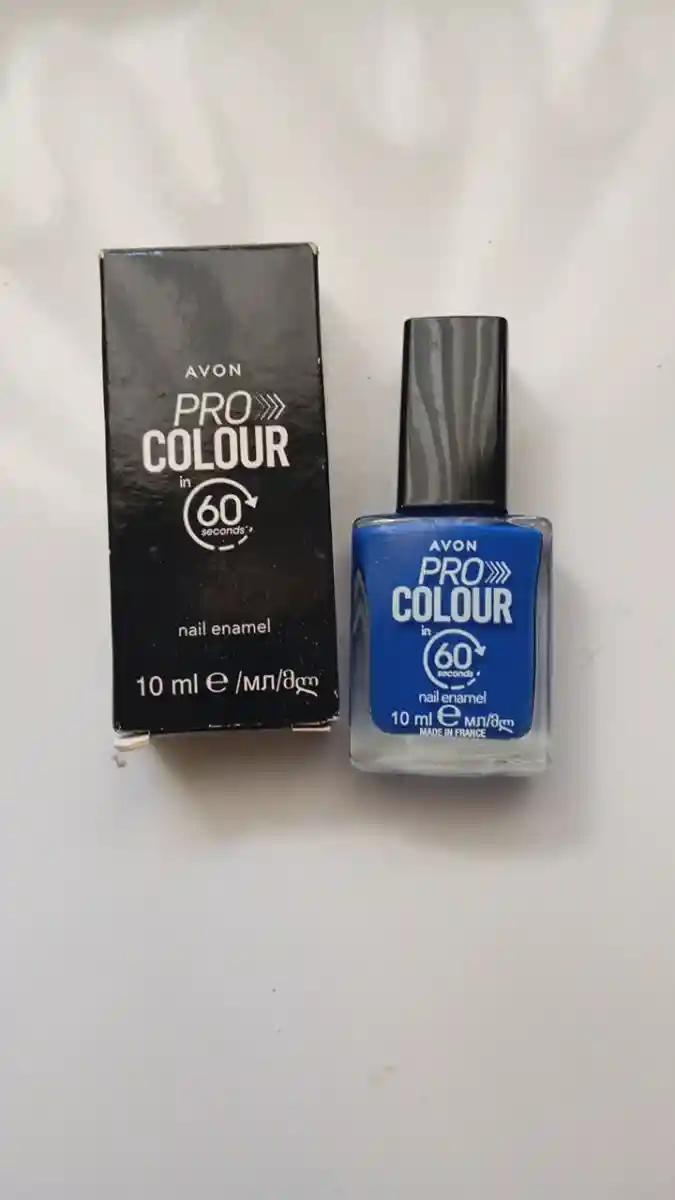 Avon pro colour mavi oje 10 ml