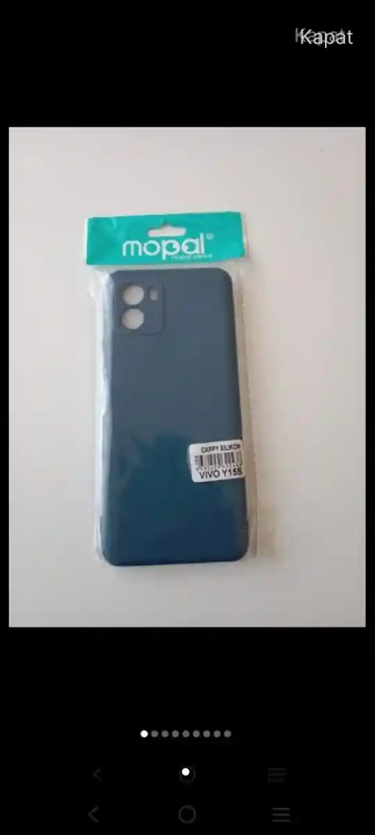 Mavi renkli telefon kılıfı