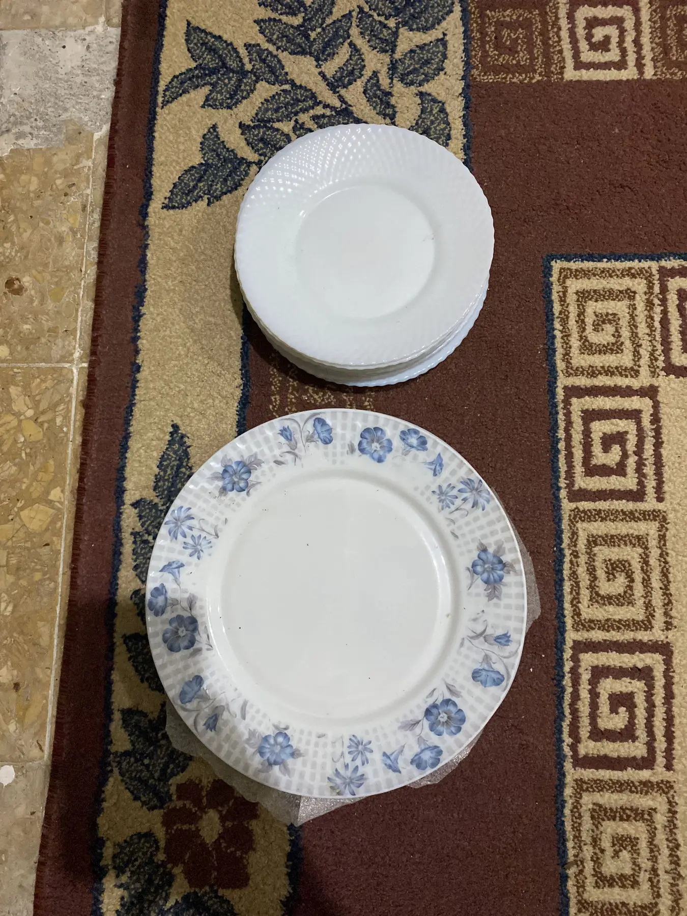 6 pasta tabağı 6 servis sunum tabağı 1300 tl ilan görseli