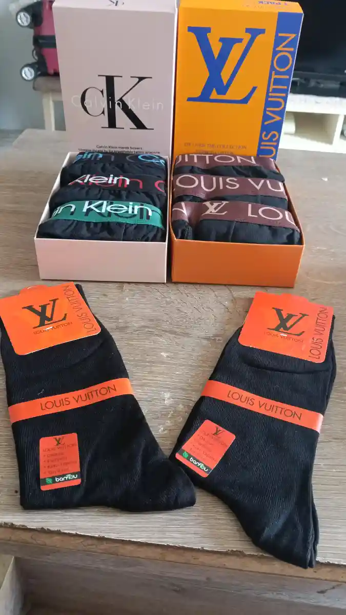 Louis vuitton erkek çorap seti