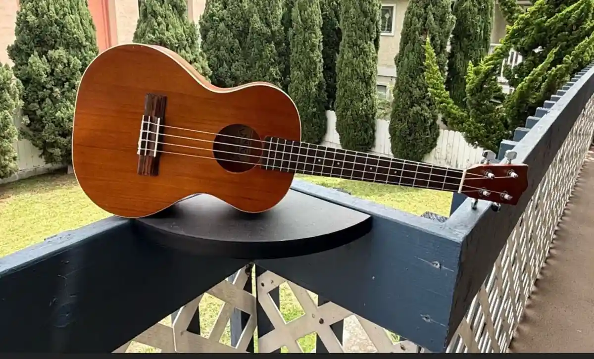 Ahşap ukulele