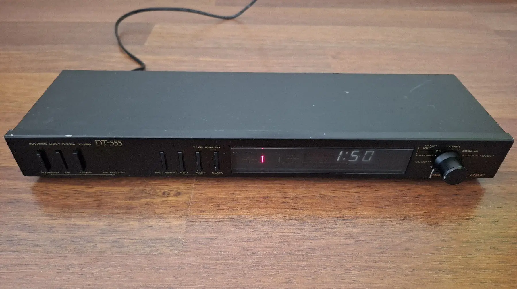 Pioneer dt-555 audio digital timer