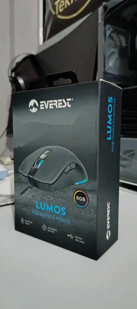 Everest lumos rgb oyuncu faresi