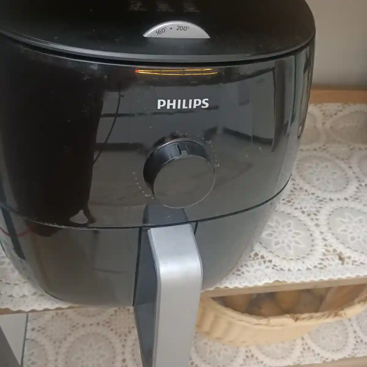 Philips hava fritözü - siyah