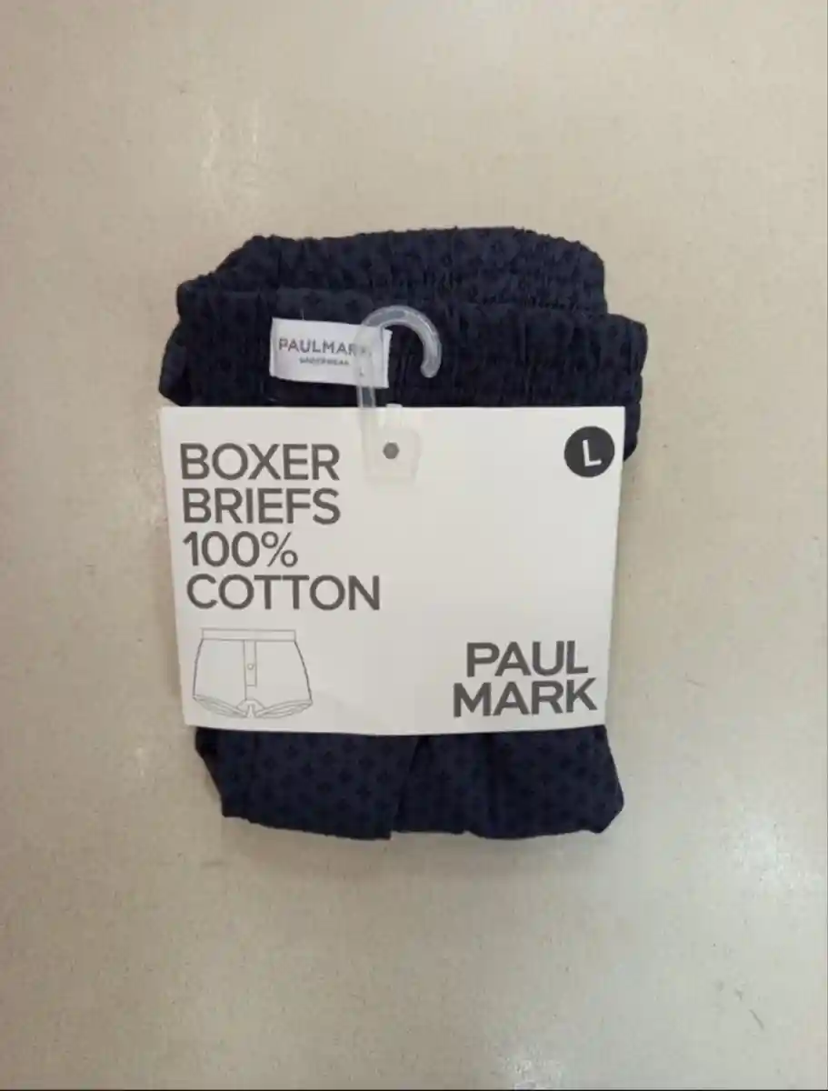 Paul mark pamuklu boxer şort l beden