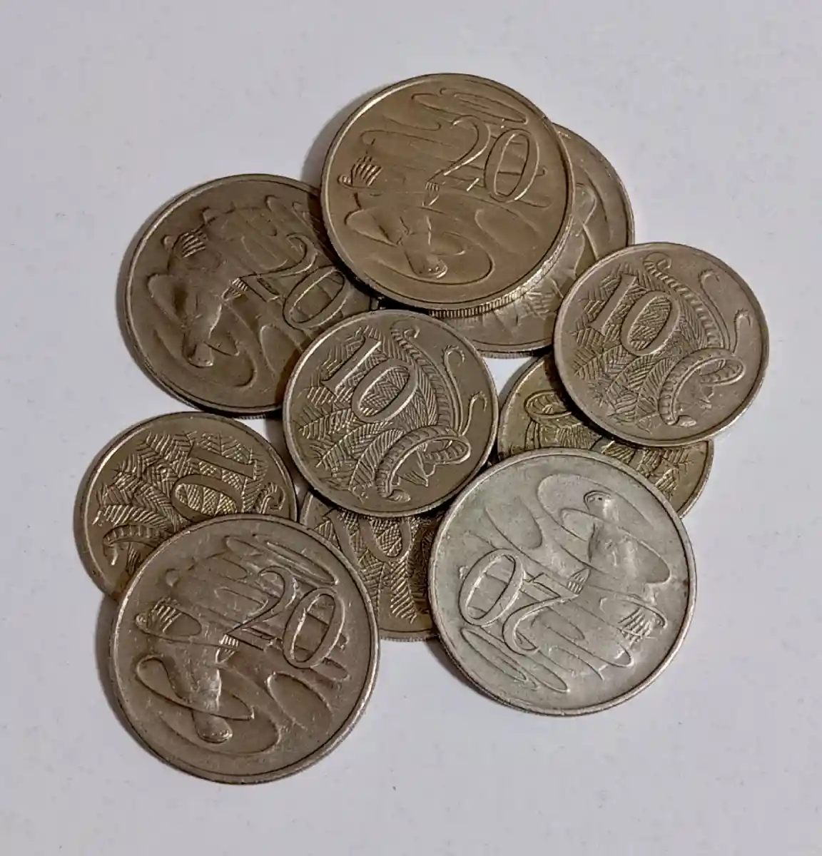 Avustralya madeni paralar seti koleksiyonluk 10 adet