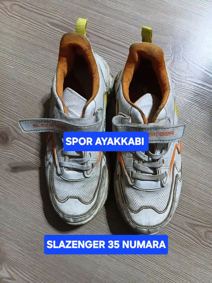 Slazenger 35 numara spor ayakkabı
