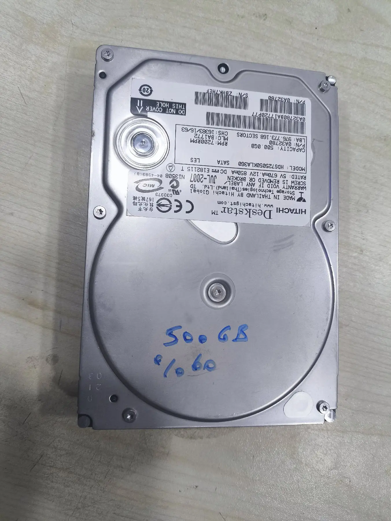 500 gb sabit disk