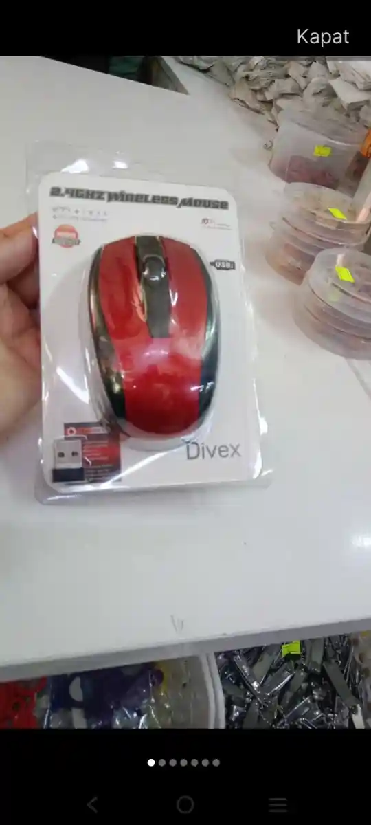 Divex kablolu kırmızı fare
