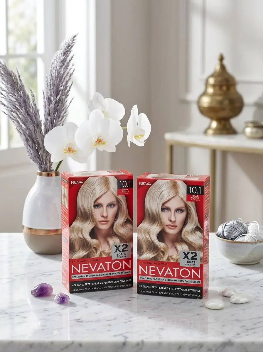 Nevaton 10.1 açık sarı saç boyası