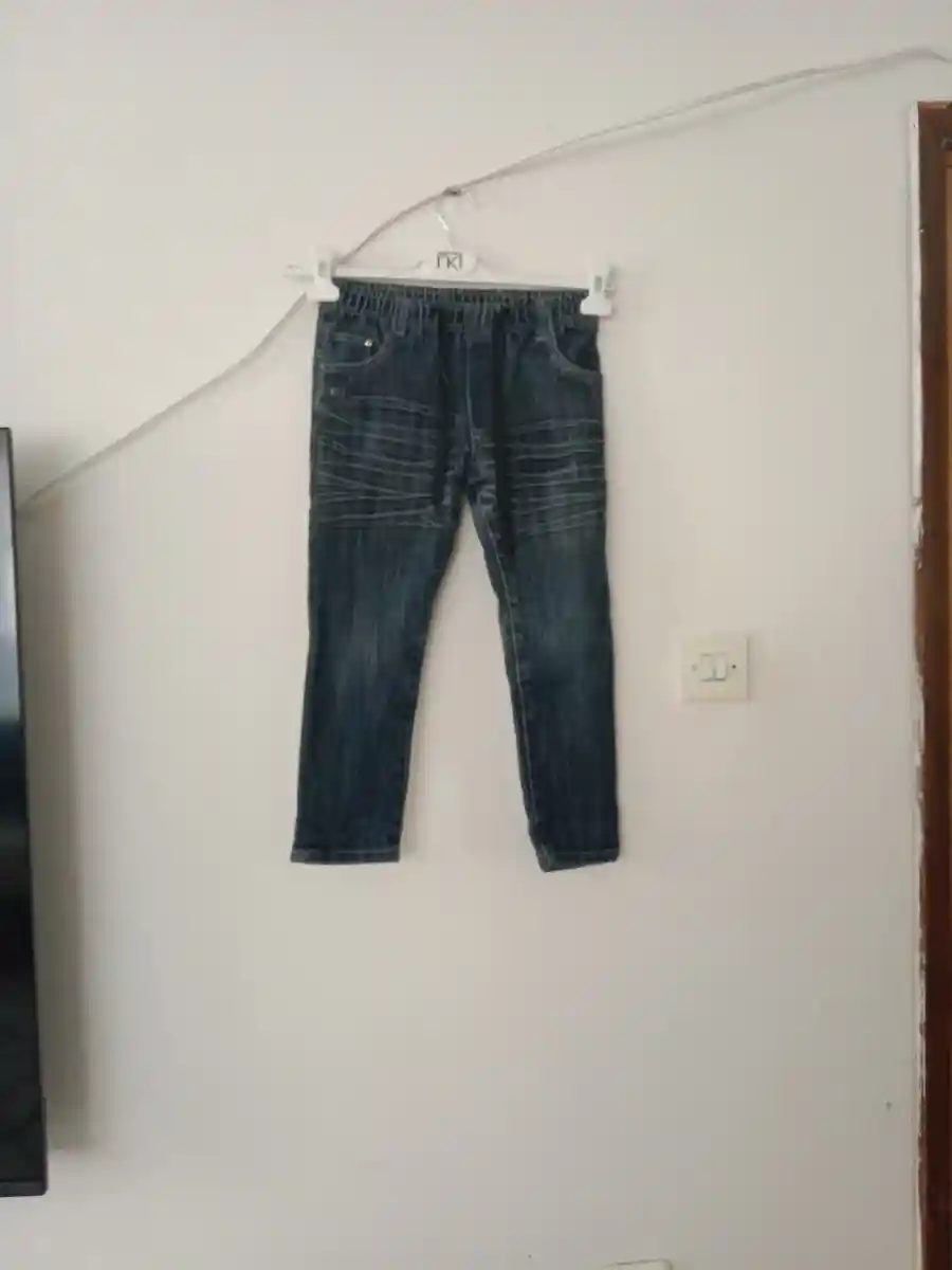 çocuklar i̇çin mavi kot pantolon
