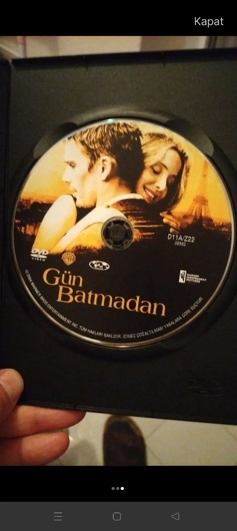 Gün batmadan dvd