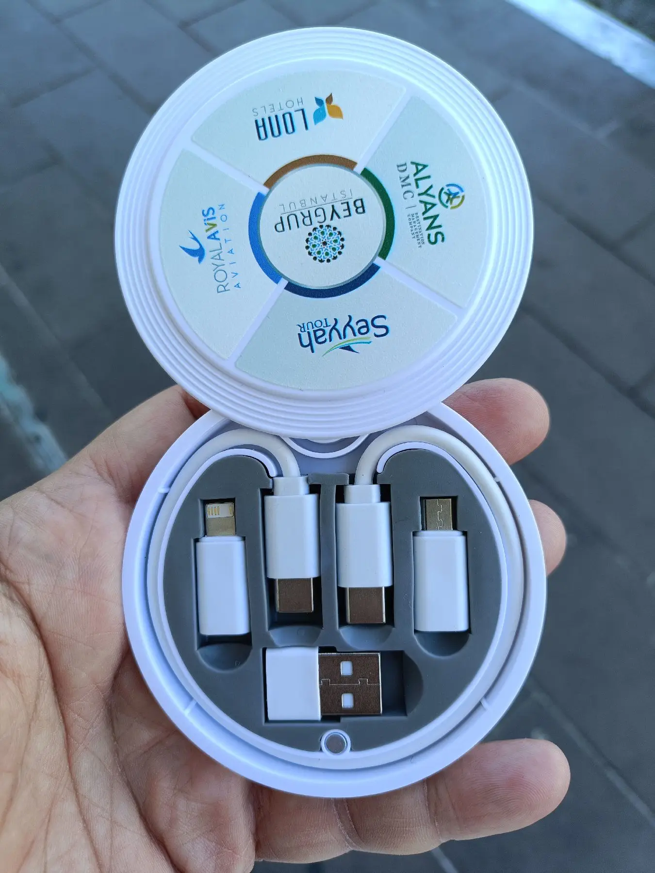 çoklu usb şarj kablosu seti