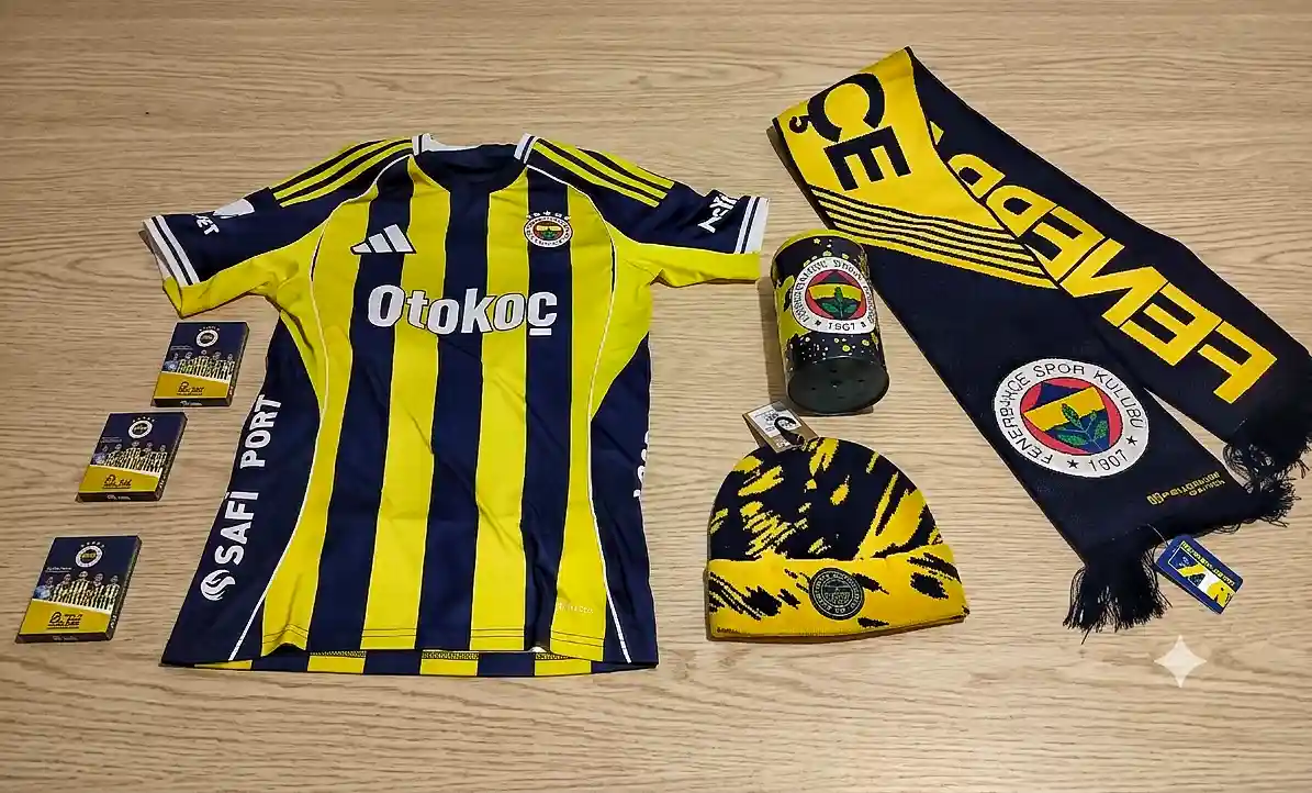 Fenerbahçe taraftar ürünleri seti