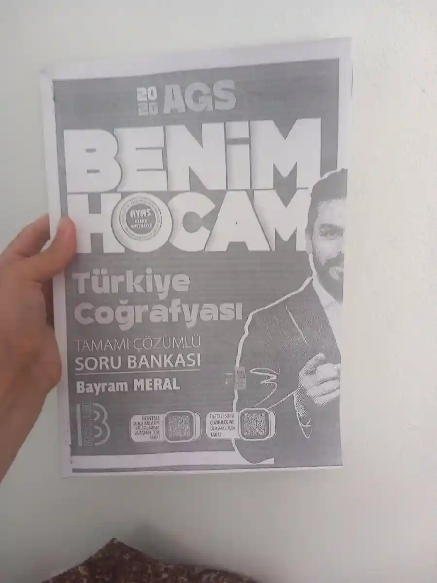 Benim hocam coğrafya ags soru bankası