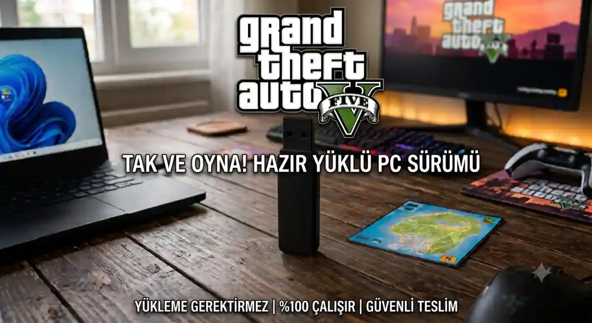 Hazir gta 5 oyunu tak çaliştir