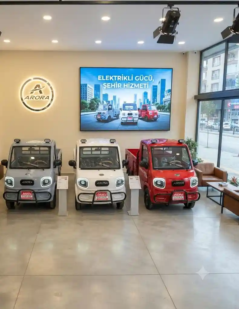 Arora e-pick up small 3000w elektrikli araç