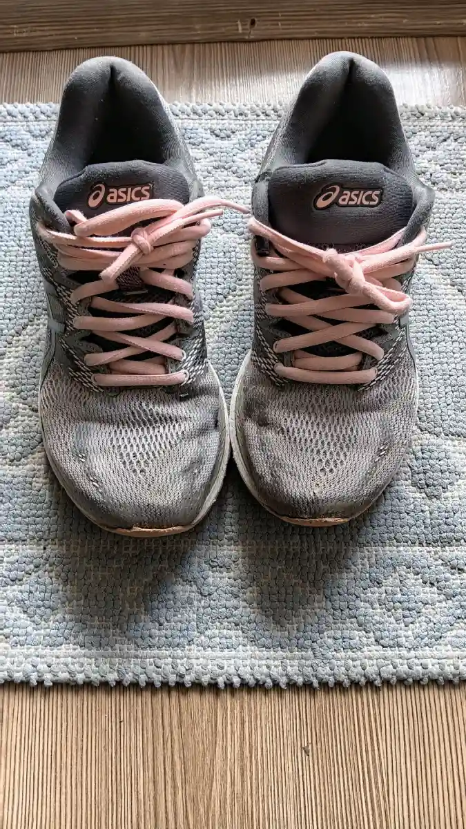 Asics koşu ayakkabısı, gri-pembe