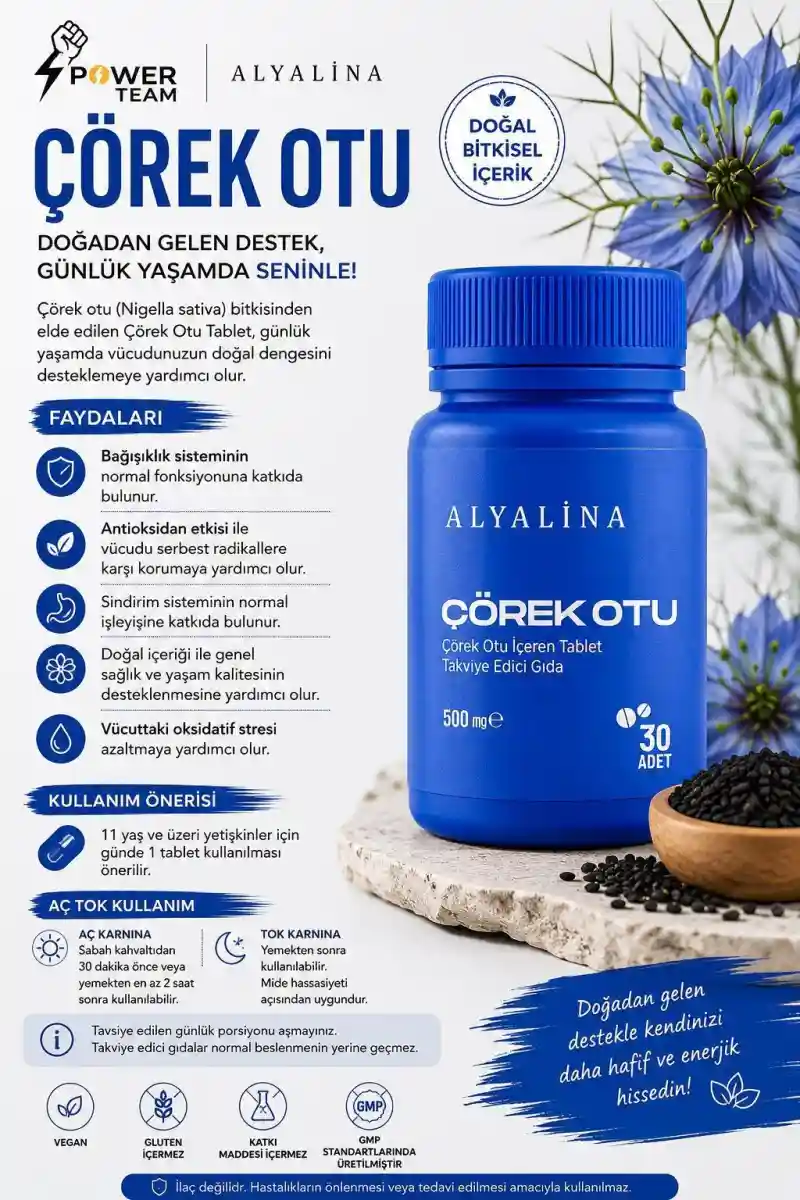 Alyanina gıda takviyeleri