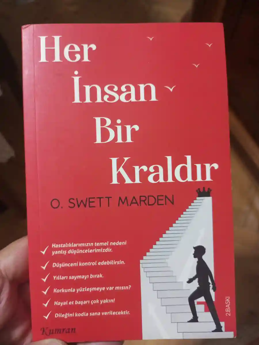 Her i̇nsan bir kraldır - kişisel gelişim kitabı