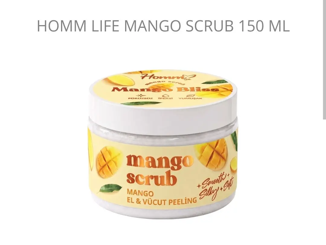 Homm life mango scrub 150 ml