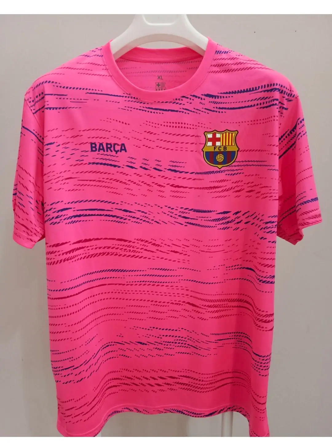 Lisanslı fc barcelona spor tişört l beden