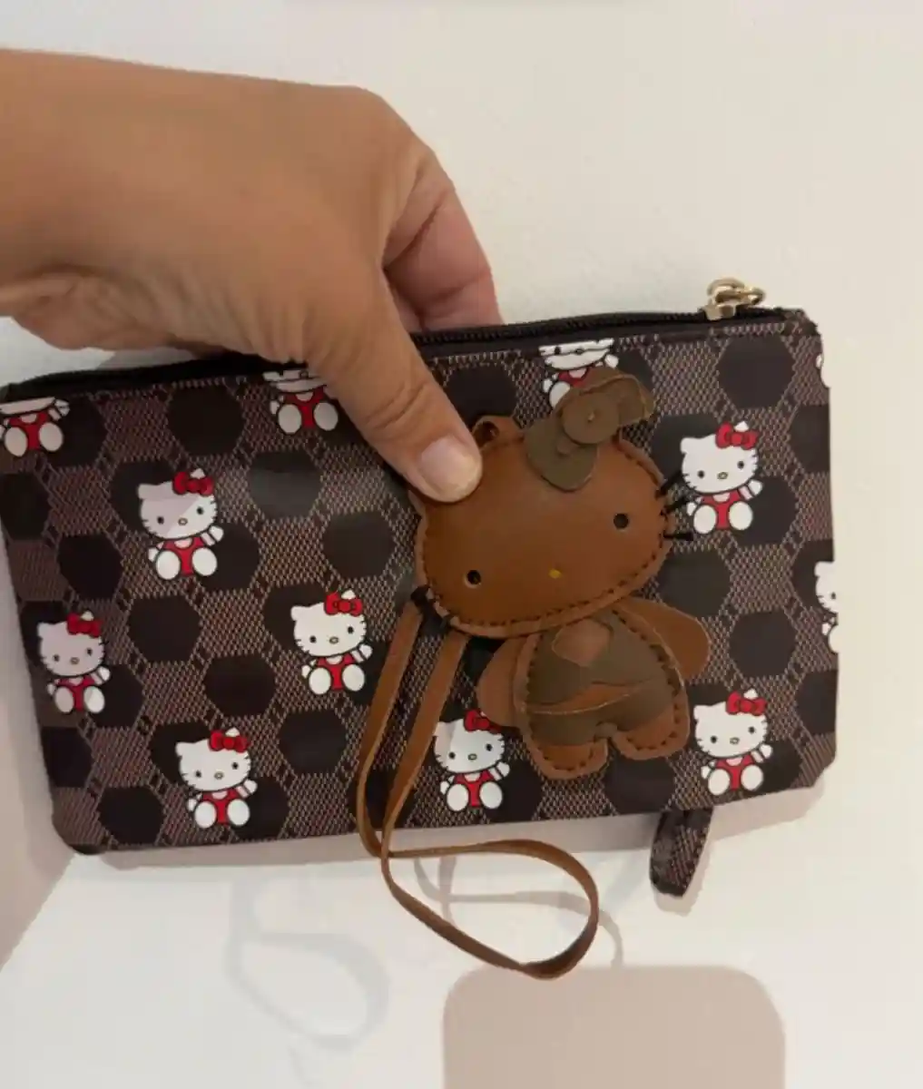 Hello kitty desenli cüzdan