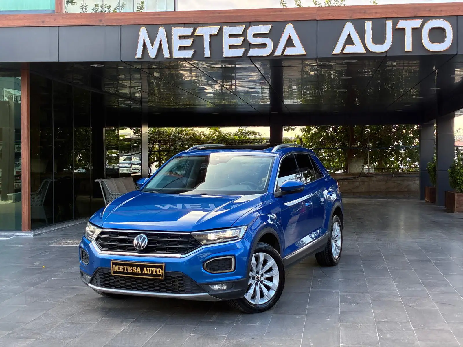 Volkswagen t-roc 2021 model 1.5 tsi̇ 100.000 km'de boyasız ağır hasarlı