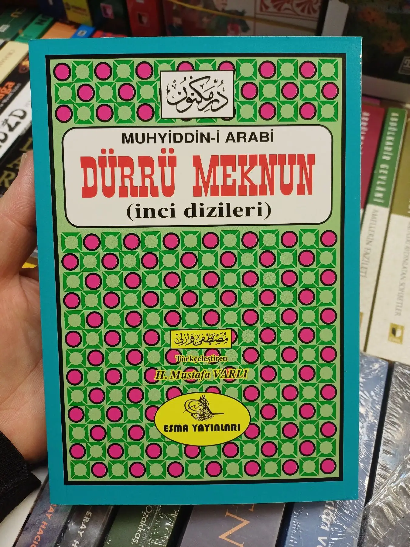 Dürrü meknun (i̇nci dizileri) kitabı