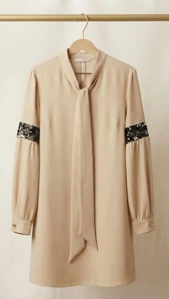Bej renk tunik