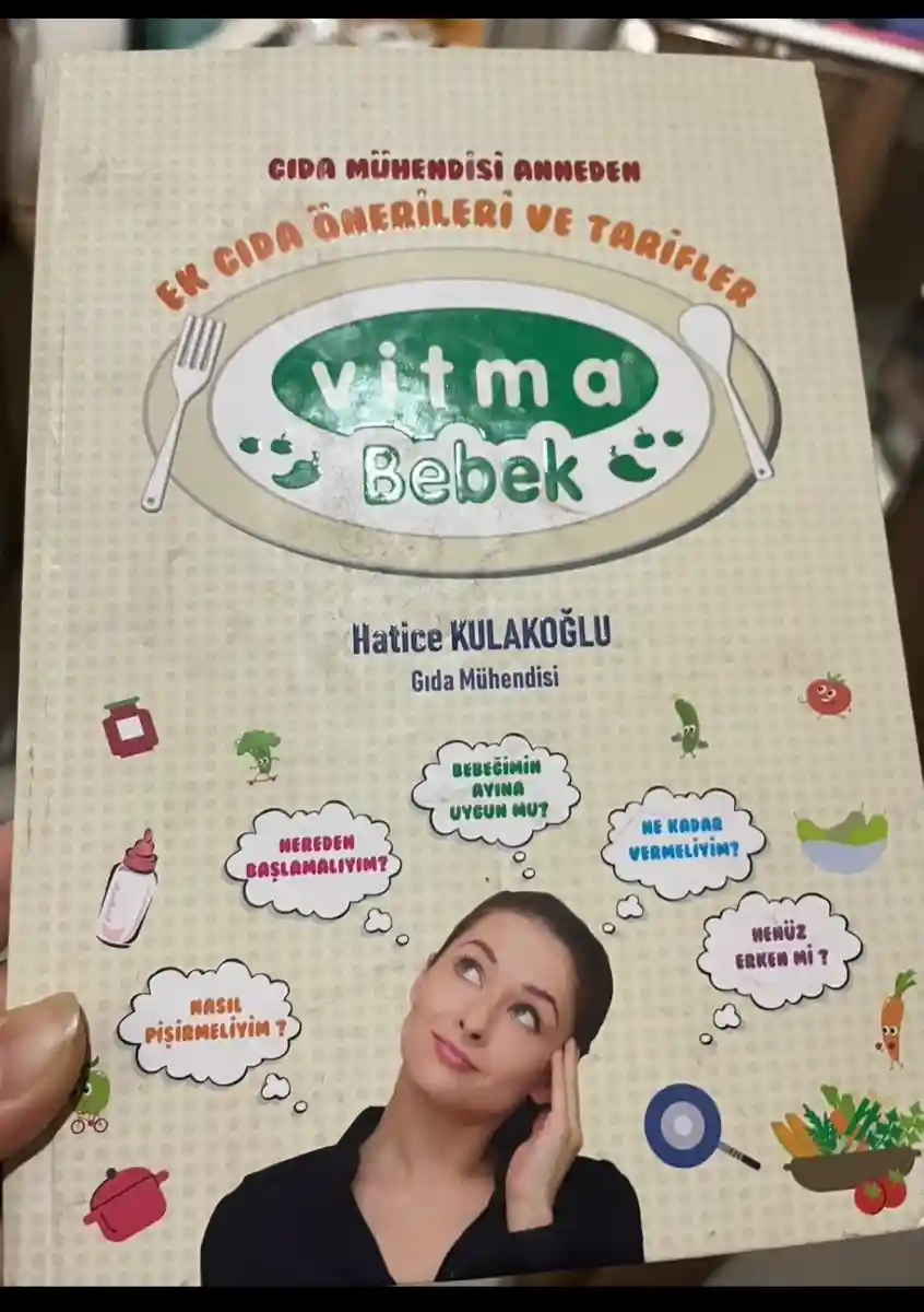 Bebekler i̇çin sağlıklı tarifler kitabı ilan görseli