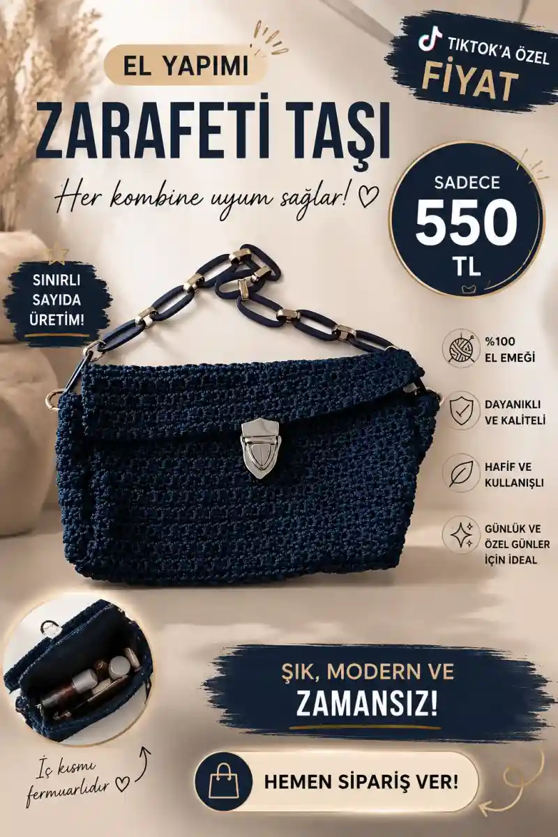 şık el yapımı zarafet taşı