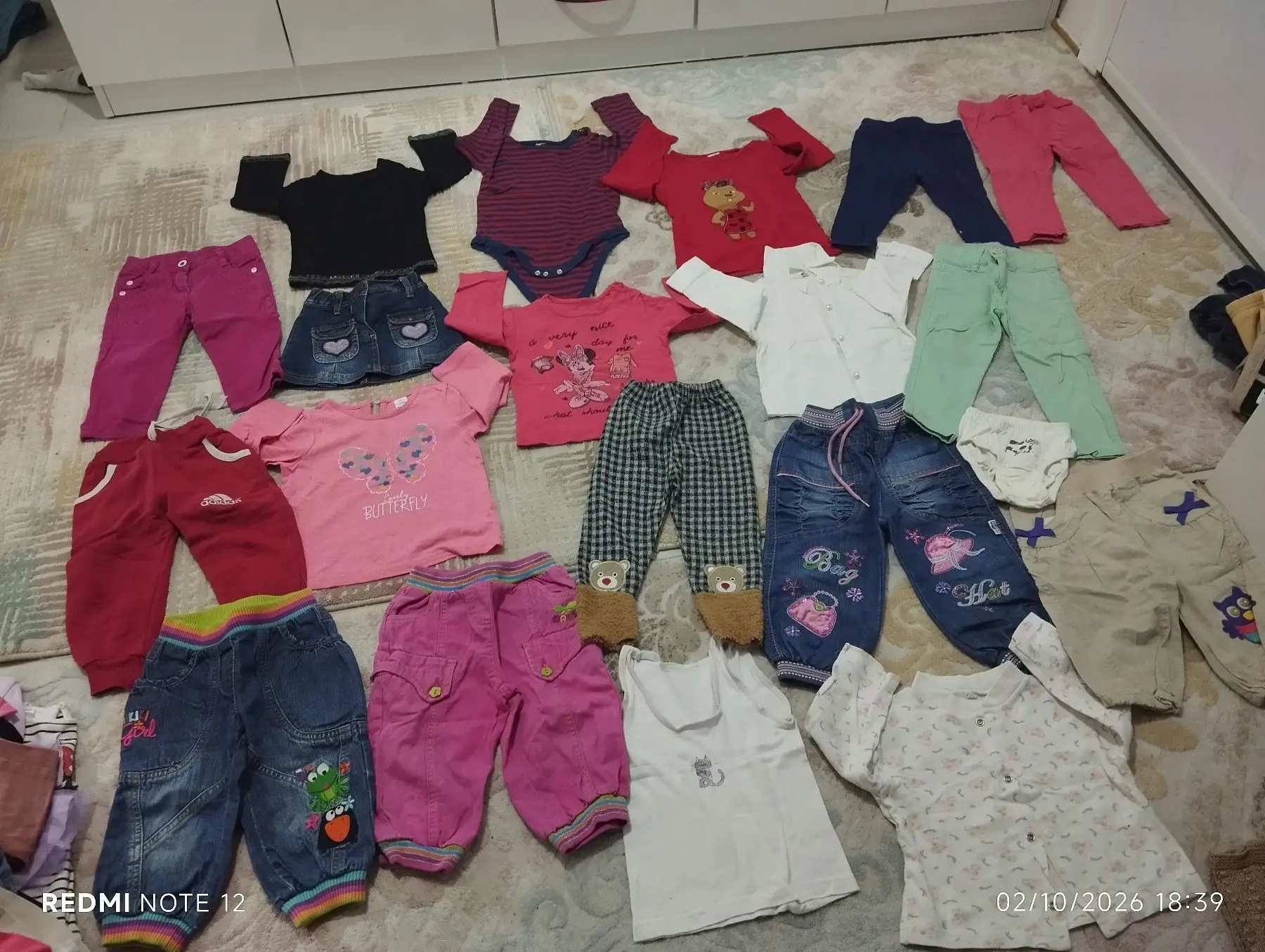 20 parça 1 2 yaş için kışlık kıyafet sorunsuz
