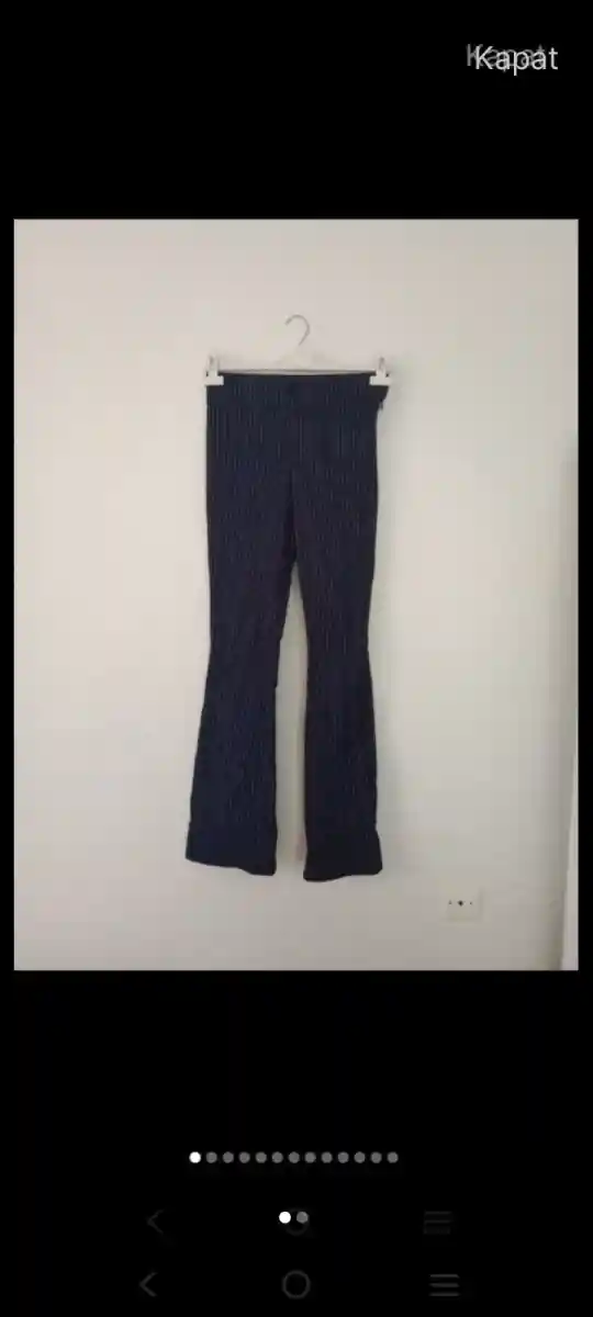 Siyah kadın pantolon