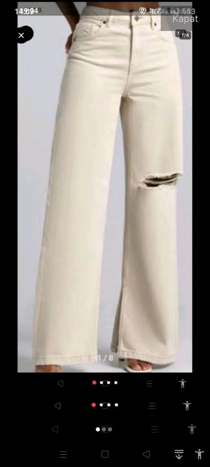 Bershka wide leg