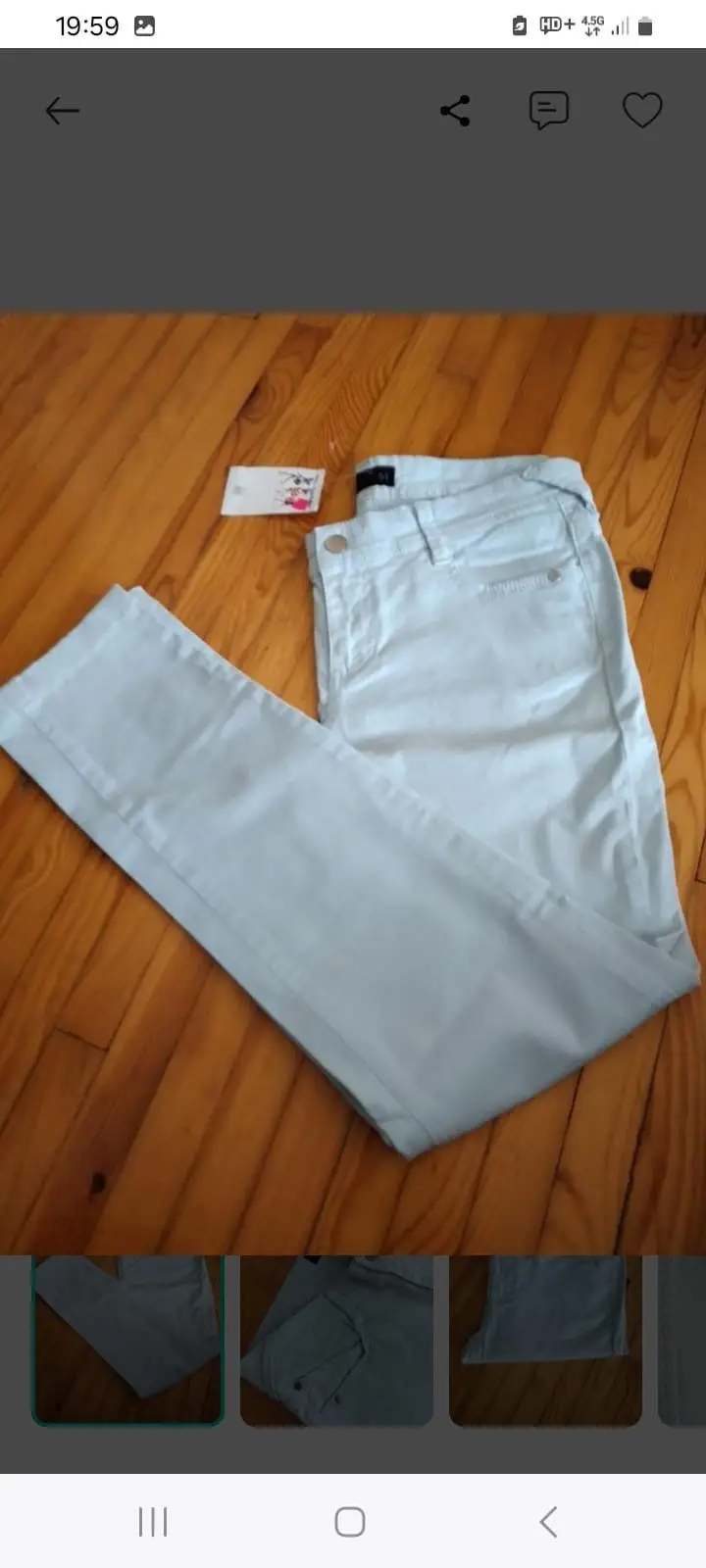 Likralı bayan pantolon