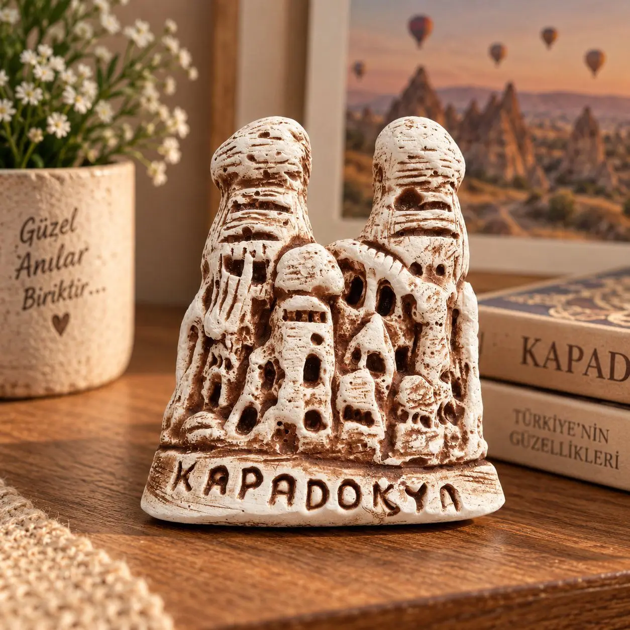 Kapadokya hatırası dekoratif biblo