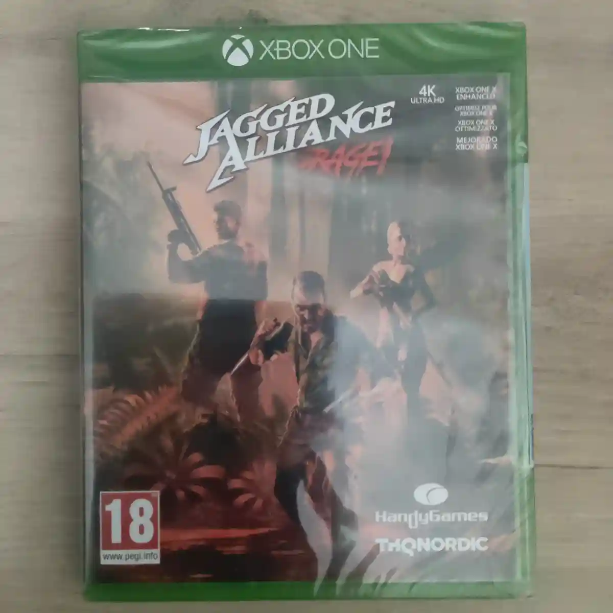 Jagged alliance: rage! xbox one oyun
