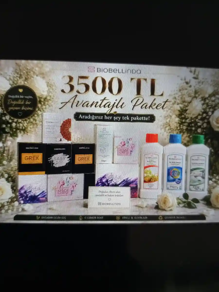Biyobelli kişisel bakım seti avantajlı paket ilan görseli