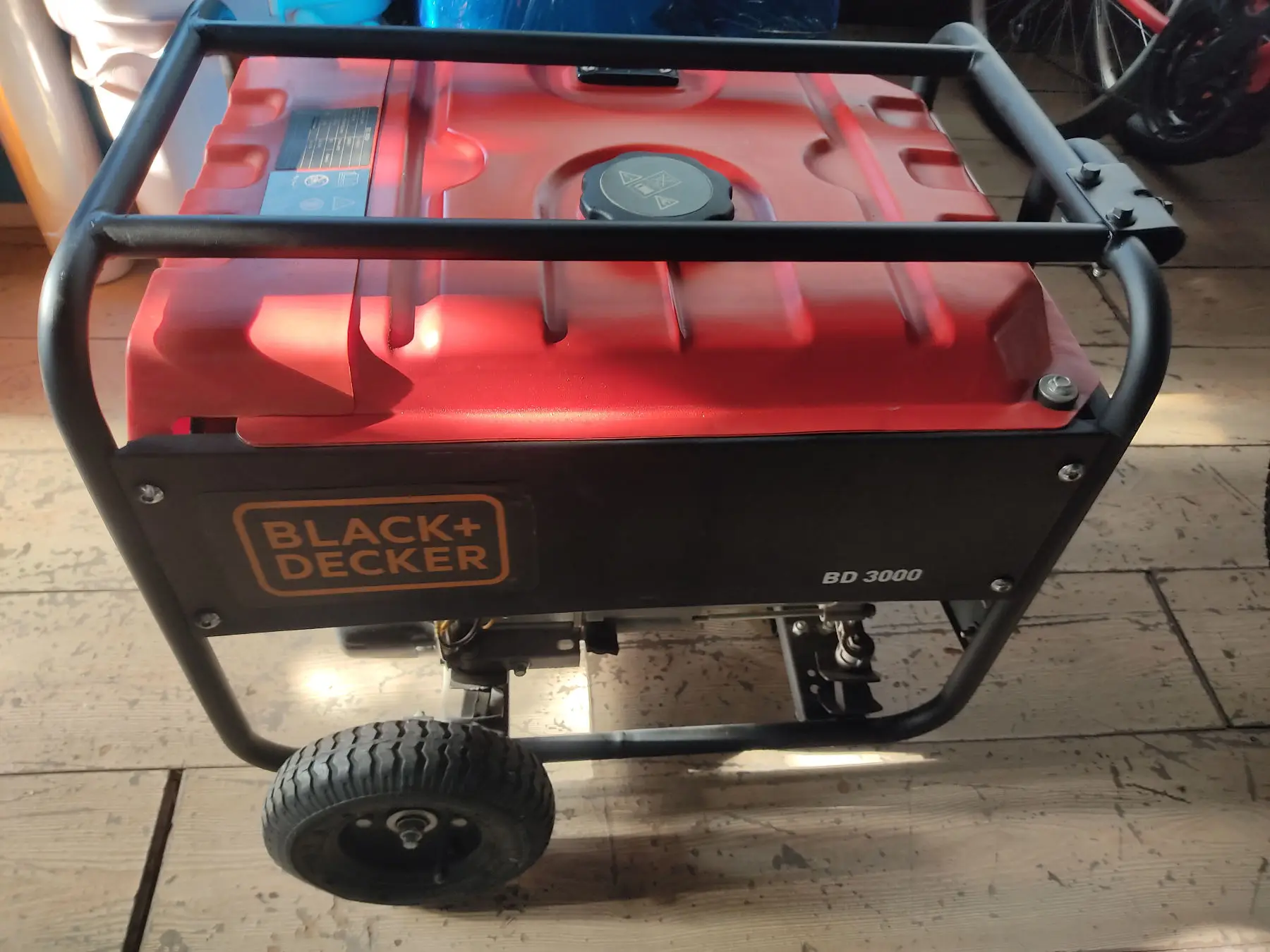 Black+decker taşınabilir jeneratör sifirdan farksizdir