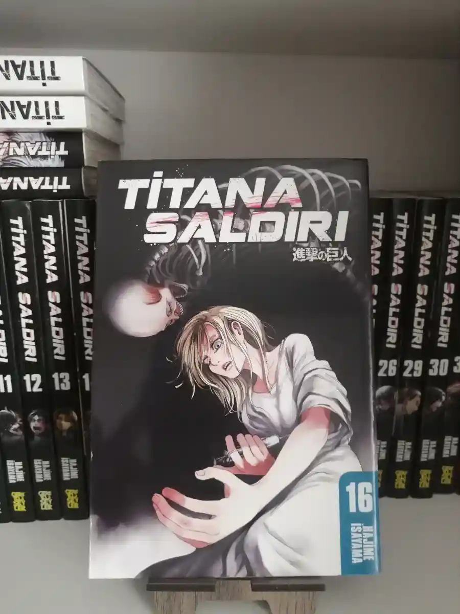 Titan saldırı manga cilt 16