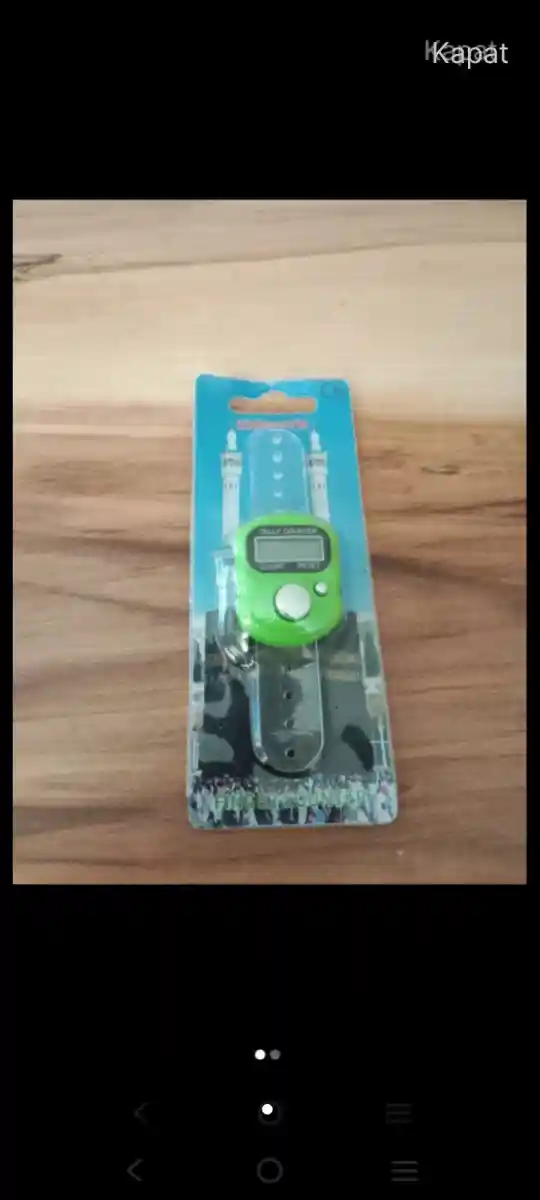 Yeşil elektronik sayım sayacı