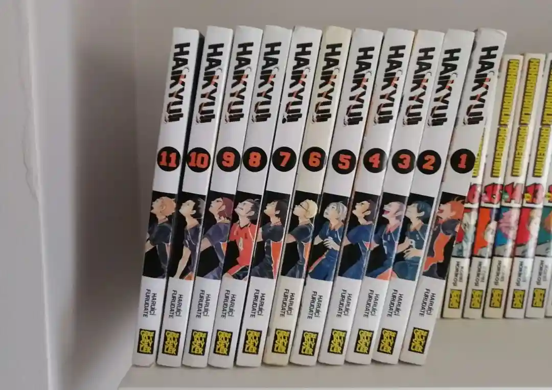 Haikyuu 1-11 manga seti