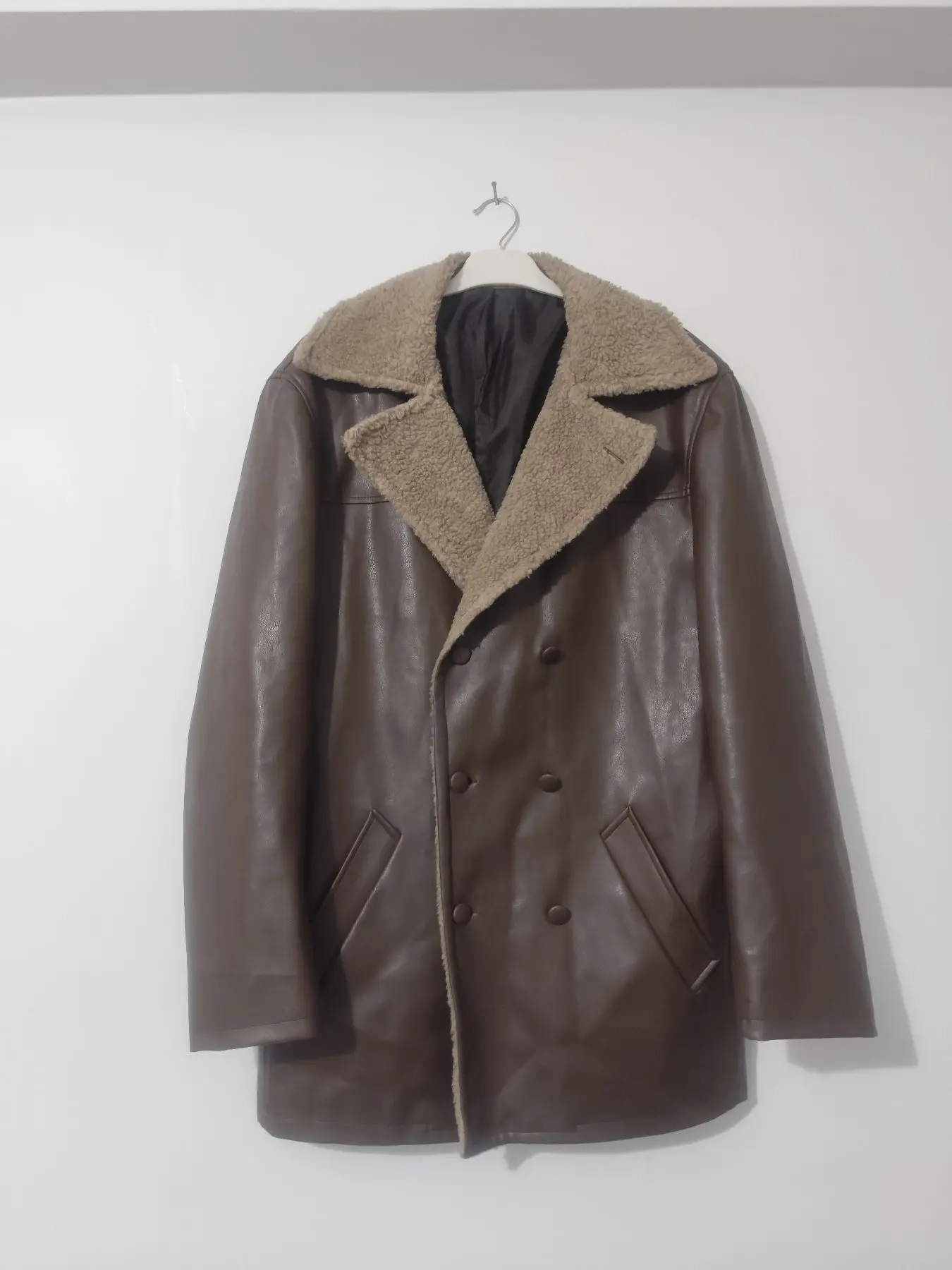 Kürklü deri mont&ceket vintage ürün