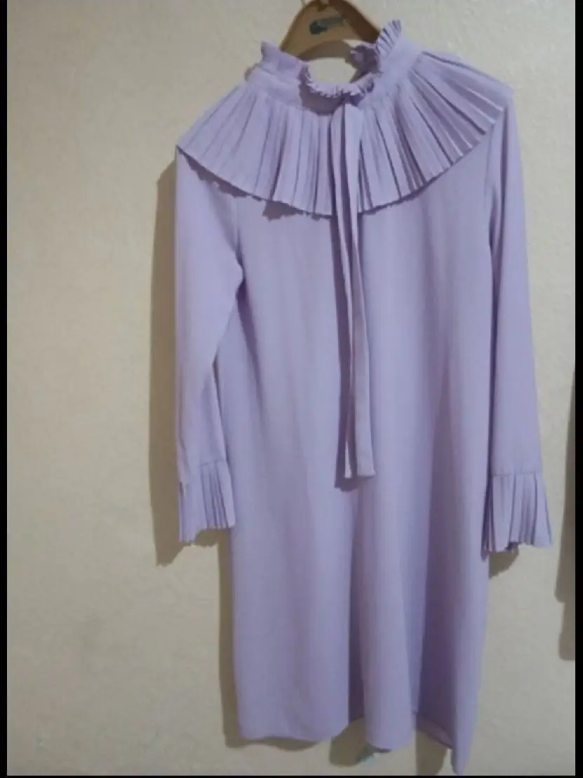 Fırfır yaka tunik