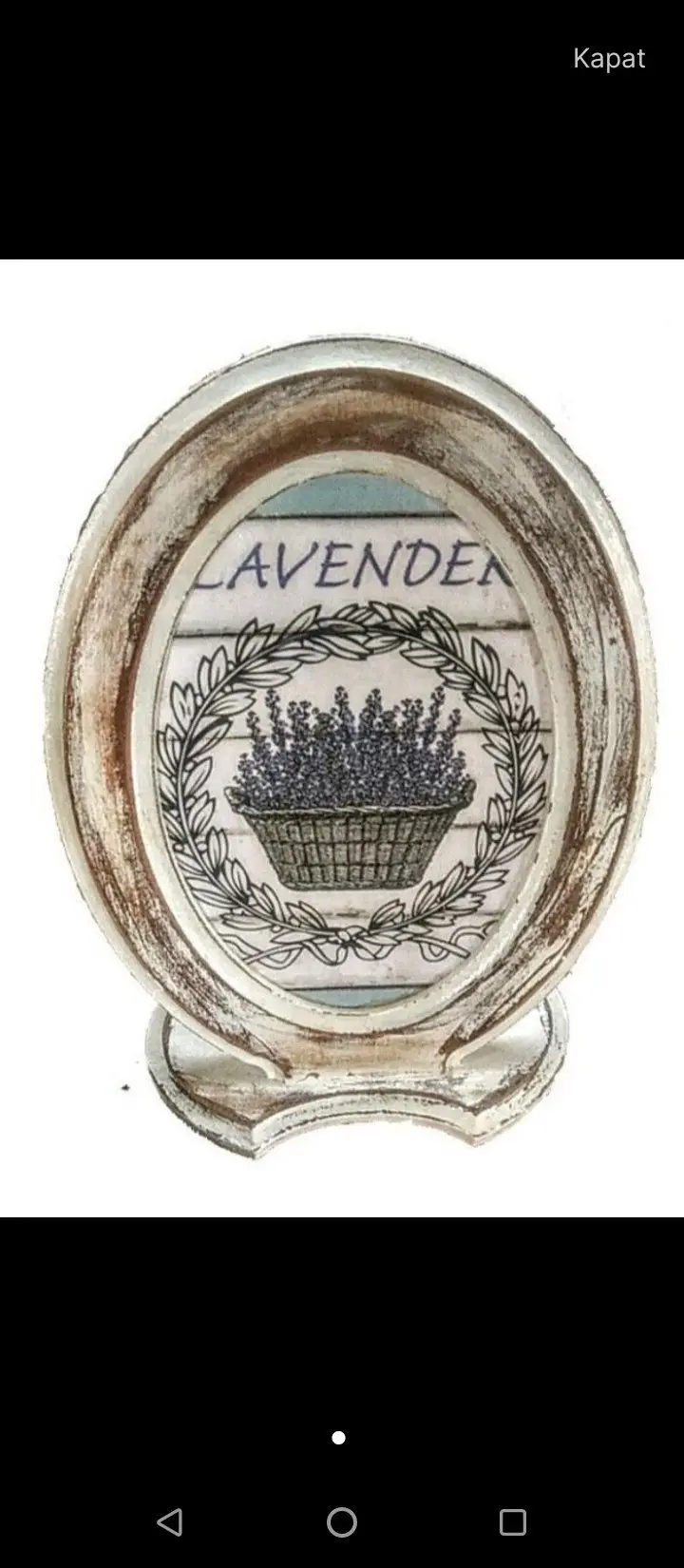 Lavanta temalı dekoratif tablo