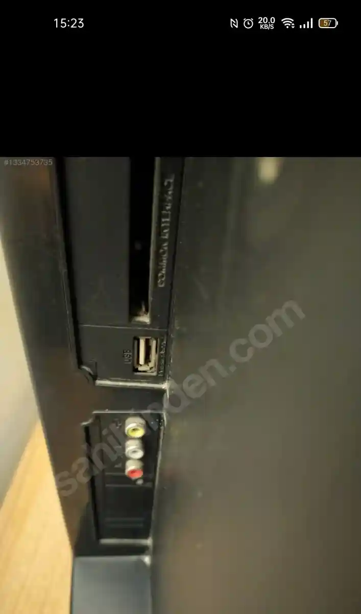 Televizyon hdmi ve usb girişi